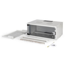 Digitus SOHO Pro network set, 483 mm (19), 4U, 540 x 400 mm , DN-49200-SET , Light Grey