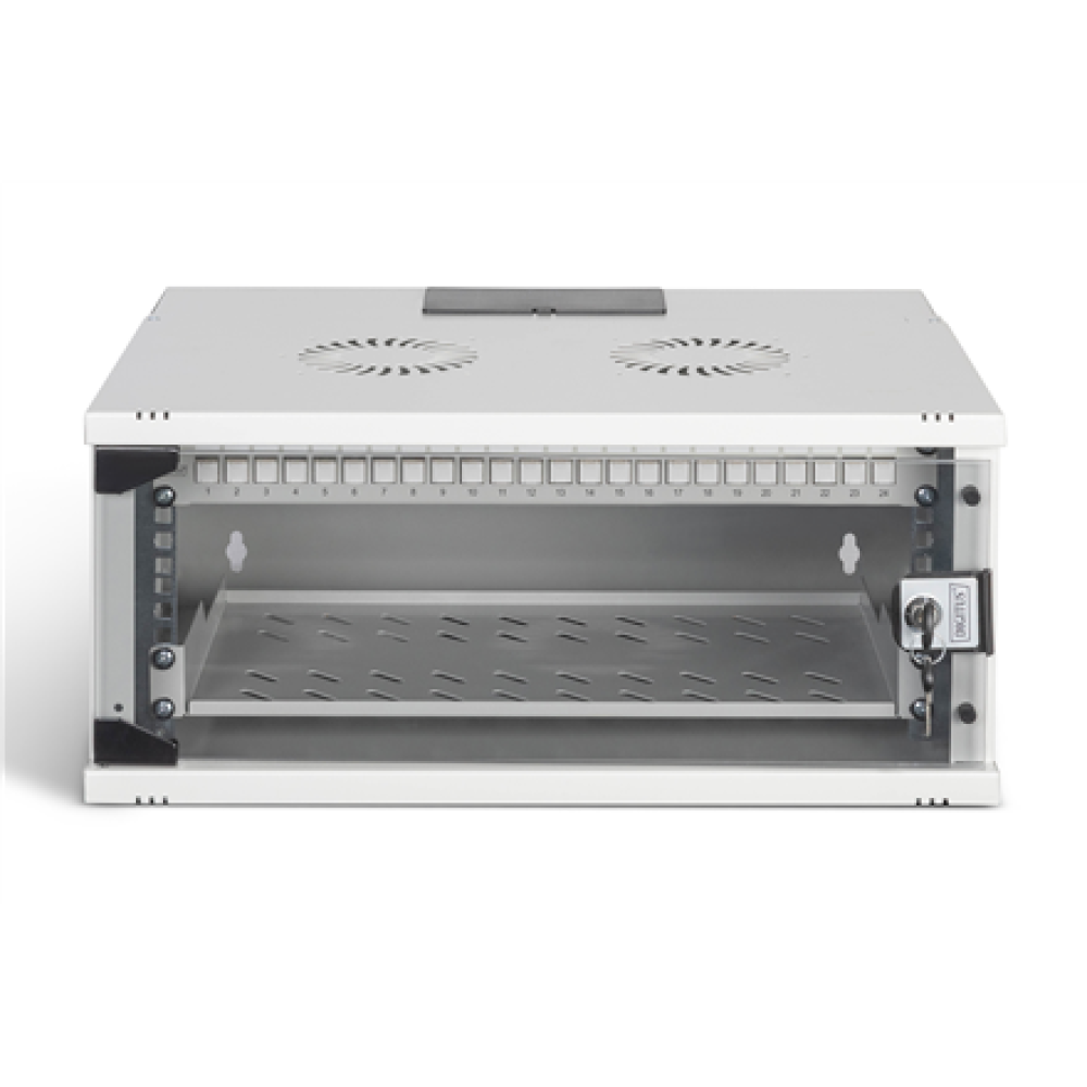 Digitus SOHO Pro network set, 483 mm (19), 4U, 540 x 400 mm , DN-49200-SET , Light Grey