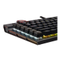 Corsair Keyboard , K100 RGB , Mechanical Gaming Keyboard , Wired , Nordic , Black , USB Type-A , CORSAIR OPX Optical-Mechanical