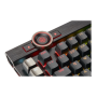 Corsair Keyboard , K100 RGB , Mechanical Gaming Keyboard , Wired , Nordic , Black , USB Type-A , CORSAIR OPX Optical-Mechanical