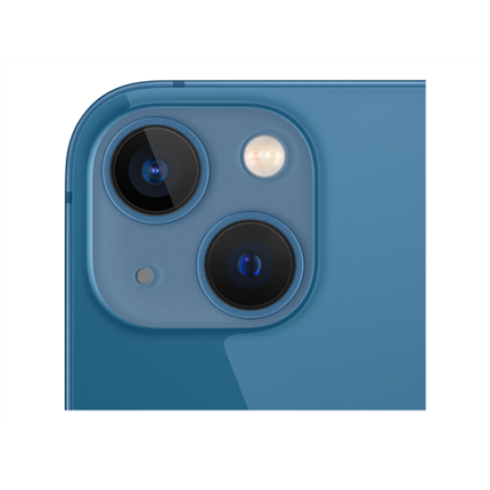Apple , iPhone 13 , Blue , 6.1 , Super Retina XDR OLED , 1170 x 2532 pixels , Apple , A15 Bionic , Internal RAM 4 GB , 128 GB , Dual SIM , Nano-SIM , 3G , 4G , 5G , Main camera resolution 12+12 MP , Secondary camera resolution 12 MP , iOS , 15 , 3240 mAh
