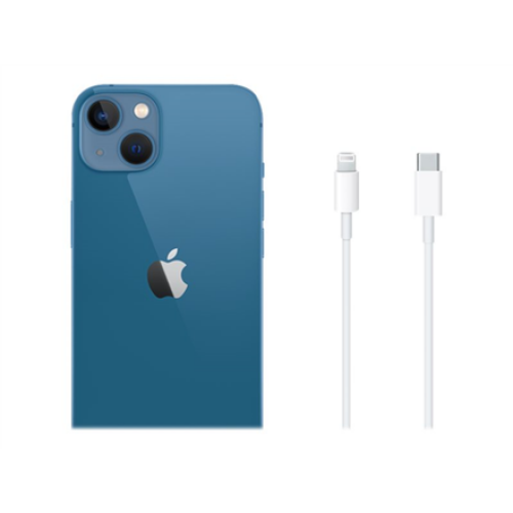 Apple , iPhone 13 , Blue , 6.1 , Super Retina XDR OLED , 1170 x 2532 pixels , Apple , A15 Bionic , Internal RAM 4 GB , 128 GB , Dual SIM , Nano-SIM , 3G , 4G , 5G , Main camera resolution 12+12 MP , Secondary camera resolution 12 MP , iOS , 15 , 3240 mAh