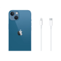 Apple , iPhone 13 , Blue , 6.1 , Super Retina XDR OLED , 1170 x 2532 pixels , Apple , A15 Bionic , Internal RAM 4 GB , 128 GB , Dual SIM , Nano-SIM , 3G , 4G , 5G , Main camera resolution 12+12 MP , Secondary camera resolution 12 MP , iOS , 15 , 3240 mAh