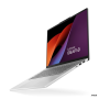 Lenovo IdeaPad Slim 5 15ARP10 , Cloud Grey , 15.1 , OLED , WQXGA , 2560 x 1600 pixels , AMD Ryzen 5 , 7535HS , 16 GB , Soldered LPDDR5x , Solid-state drive capacity 512 GB , AMD Radeon 660M Graphics , Windows 11 Home , 802.11ax , Bluetooth version 5.3 , K