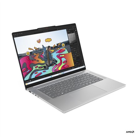 Lenovo IdeaPad Slim 5 15ARP10 , Cloud Grey , 15.1 , OLED , WQXGA , 2560 x 1600 pixels , AMD Ryzen 5 , 7535HS , 16 GB , Soldered LPDDR5x , Solid-state drive capacity 512 GB , AMD Radeon 660M Graphics , Windows 11 Home , 802.11ax , Bluetooth version 5.3 , K