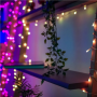 Twinkly,Strings Smart LED Lights 100 RGB (Multicolor), 8m, Black wire,RGB – 16M+ colors