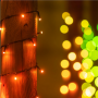 Twinkly,Strings Smart LED Lights 100 RGB (Multicolor), 8m, Black wire,RGB – 16M+ colors