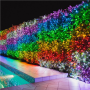 Twinkly,Strings Smart LED Lights 100 RGB (Multicolor), 8m, Black wire,RGB – 16M+ colors
