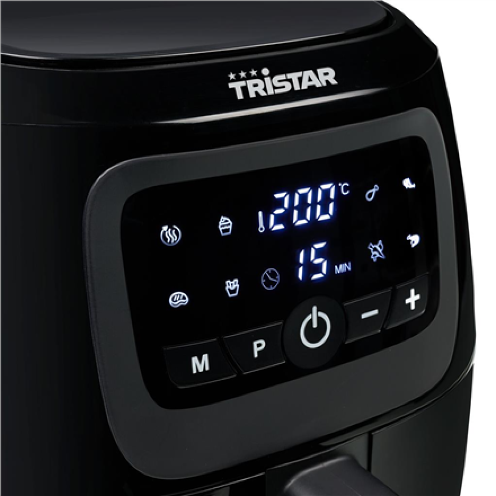 Tristar Digital Airfryer , FR-9008PR , Power 1500 W , Capacity 4.2 L , Hot air technology , Black