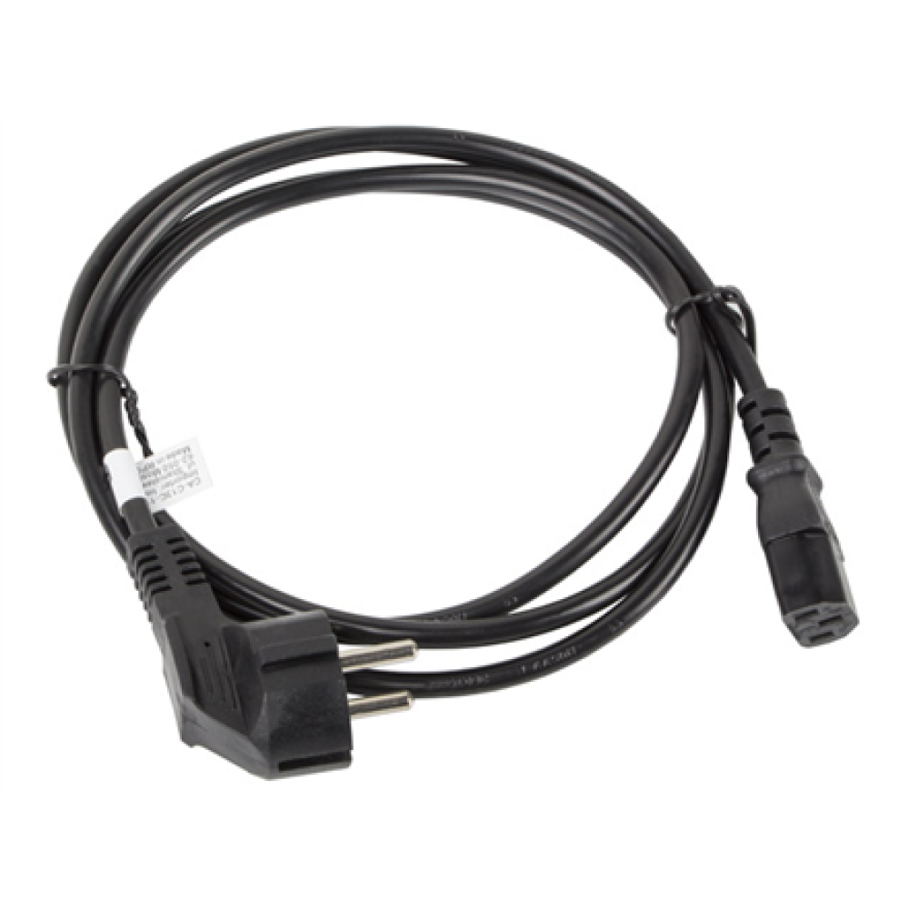 Lanberg , CEE 7/7 to IEC 320 C13 Power Cord , CA-C13C-11CC-0018-BK