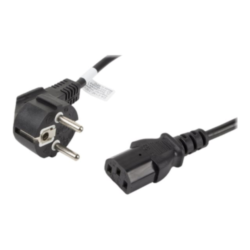 Lanberg , CEE 7/7 to IEC 320 C13 Power Cord , CA-C13C-11CC-0018-BK