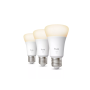 Philips Hue W 810 A60 3P EU , E27 , 7 W , Soft white light