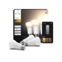 Philips Hue W 810 A60 3P EU , E27 , 7 W , Soft white light