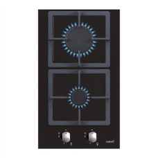 CATA , Hob , SCI 3002 BK , Gas on glass , Number of burners/cooking zones 2 , Rotary knobs , Black CATA , Hob , SCI 3002 BK , Gas on glass , Number of burners/cooking zones 2 , Rotary knobs , Black