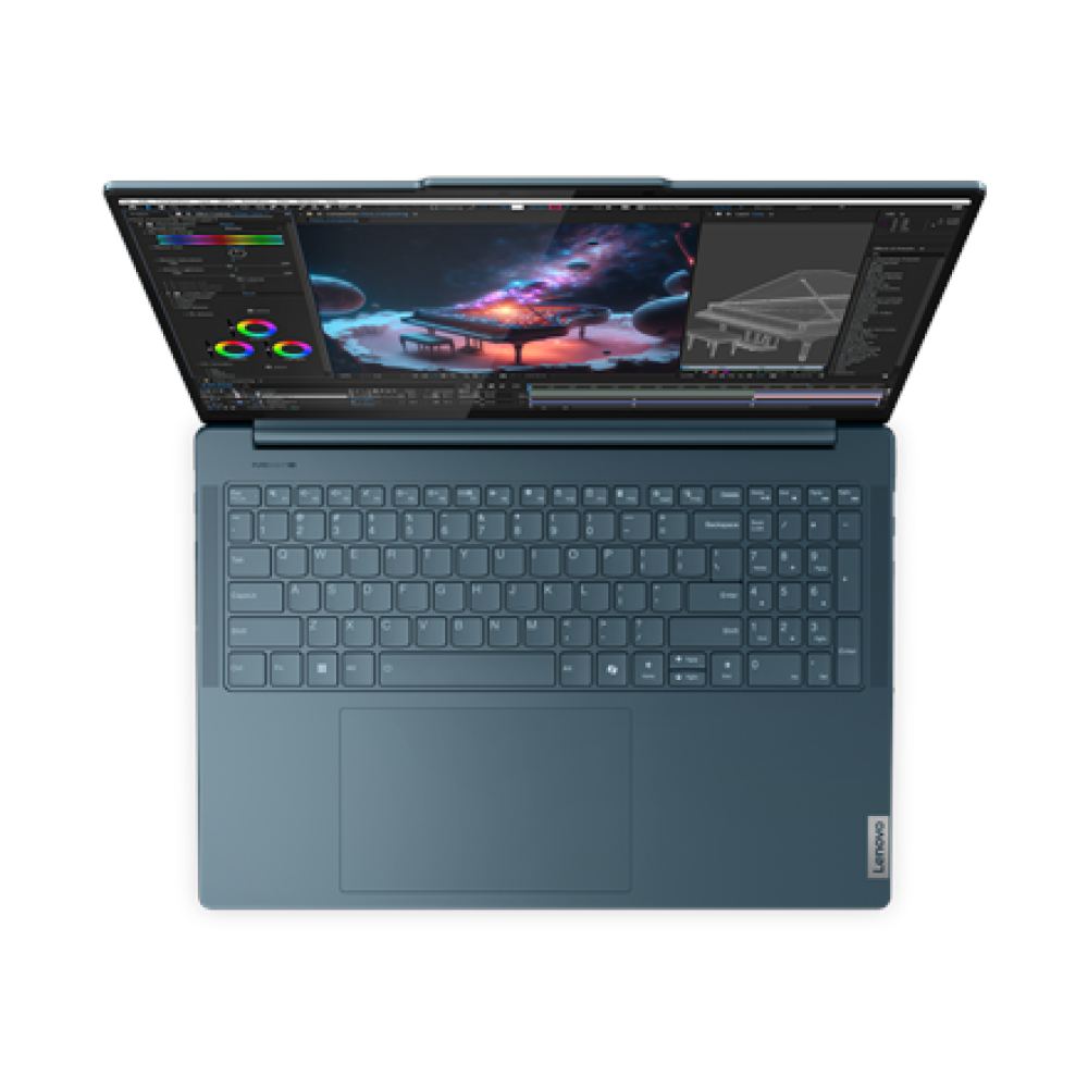 Lenovo Yoga Pro 9 16IMH9 , Tidal Teal , 16 , 3.2K , 3200 x 2000 pixels , Anti-glare , Intel Core Ultra 9 , 185H , 64 GB , Soldered LPDDR5x , Solid-state drive capacity 1000 GB , NVIDIA GeForce RTX 4070 , GDDR6 , 8 GB , Windows 11 Pro , 802.11ax , Bluetoot