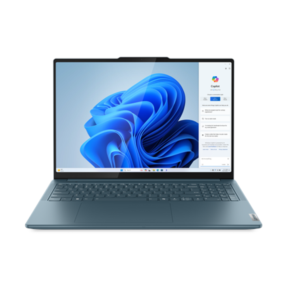 Lenovo Yoga Pro 9 16IMH9 , Tidal Teal , 16 , 3.2K , 3200 x 2000 pixels , Anti-glare , Intel Core Ultra 9 , 185H , 64 GB , Soldered LPDDR5x , Solid-state drive capacity 1000 GB , NVIDIA GeForce RTX 4070 , GDDR6 , 8 GB , Windows 11 Pro , 802.11ax , Bluetoot