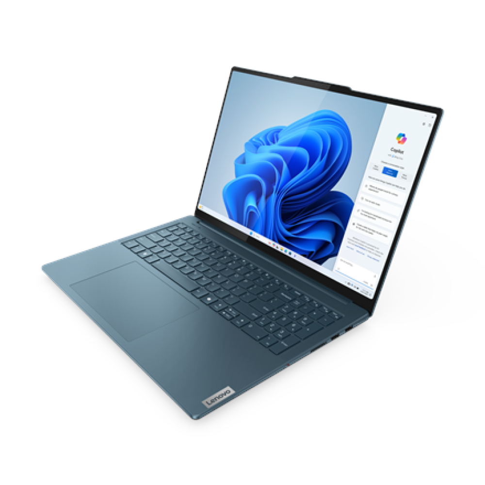 Lenovo Yoga Pro 9 16IMH9 , Tidal Teal , 16 , 3.2K , 3200 x 2000 pixels , Anti-glare , Intel Core Ultra 9 , 185H , 64 GB , Soldered LPDDR5x , Solid-state drive capacity 1000 GB , NVIDIA GeForce RTX 4070 , GDDR6 , 8 GB , Windows 11 Pro , 802.11ax , Bluetoot
