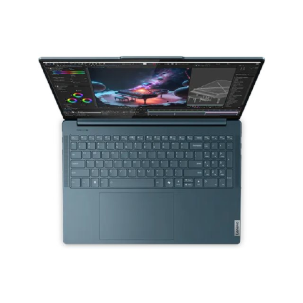 Lenovo Yoga Pro 9 16IMH9 , Tidal Teal , 16 , 3.2K , 3200 x 2000 pixels , Anti-glare , Intel Core Ultra 9 , 185H , 64 GB , Soldered LPDDR5x , Solid-state drive capacity 1000 GB , NVIDIA GeForce RTX 4070 , GDDR6 , 8 GB , Windows 11 Pro , 802.11ax , Bluetoot