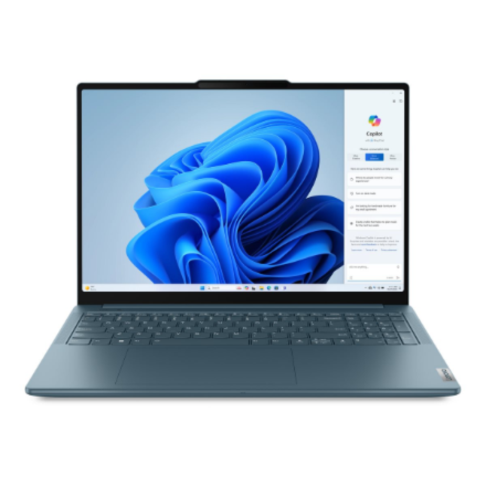 Lenovo Yoga Pro 9 16IMH9 , Tidal Teal , 16 , 3.2K , 3200 x 2000 pixels , Anti-glare , Intel Core Ultra 9 , 185H , 64 GB , Soldered LPDDR5x , Solid-state drive capacity 1000 GB , NVIDIA GeForce RTX 4070 , GDDR6 , 8 GB , Windows 11 Pro , 802.11ax , Bluetoot