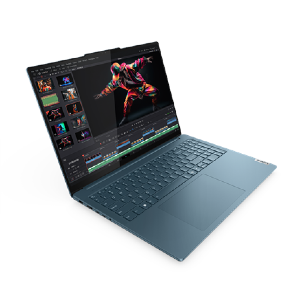 Lenovo Yoga Pro 9 16IMH9 , Tidal Teal , 16 , 3.2K , 3200 x 2000 pixels , Anti-glare , Intel Core Ultra 9 , 185H , 64 GB , Soldered LPDDR5x , Solid-state drive capacity 1000 GB , NVIDIA GeForce RTX 4070 , GDDR6 , 8 GB , Windows 11 Pro , 802.11ax , Bluetoot