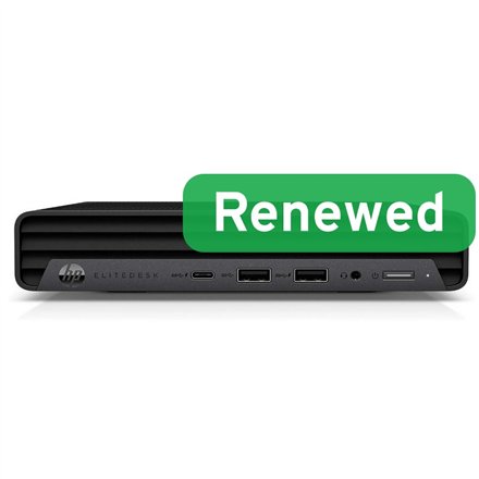 HP Renewed Grade B , EliteDesk 800 G6 , Intel Core i5 , i5-10500T , 8 GB , SSD , 256 GB , Intel UHD Graphics 630 , Wi-Fi , Windows 11 Pro