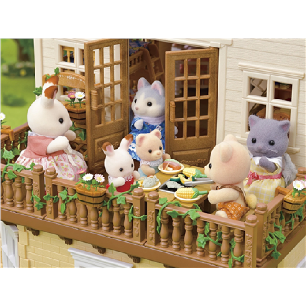 Sylvanian Families Village House with Red Roof , 5708SYL , Plastic