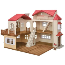 Sylvanian Families Village House with Red Roof , 5708SYL , Plastic