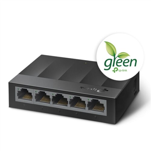 TP-LINK , 5-Port Desktop Switch , LS1005G , Unmanaged , Desktop , Power supply type External