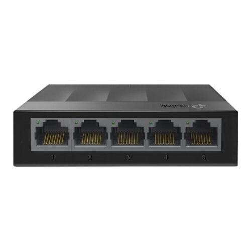 TP-LINK , 5-Port Desktop Switch , LS1005G , Unmanaged , Desktop , Power supply type External