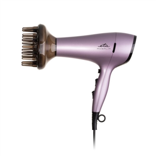 ETA , Hair Dryer , ETA431990000 Rosalia , 2200 W , Number of temperature settings 3 , Ionic function , Diffuser nozzle , Purple