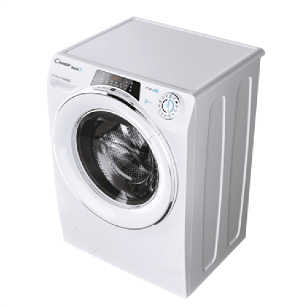 Candy , Washing Machine , RO41274DWMCE/1-S , Energy efficiency class A , Front loading , Washing capacity 7 kg , 1200 RPM , Depth 45 cm , Width 60 cm , Display , Wi-Fi , White