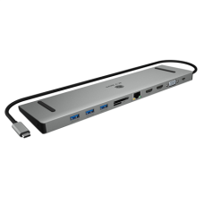 Raidsonic Docking Station , IB-DK2106a-CPD , Ethernet LAN (RJ-45) ports 1 , VGA (D-Sub) ports quantity 1 , HDMI ports quantity 2