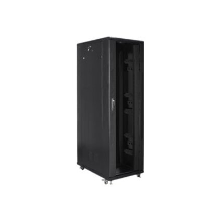Lanberg , Rack cabinet 19 free-standing 42U/800x1200 (flat pack) , FF01-8242-12B , Black