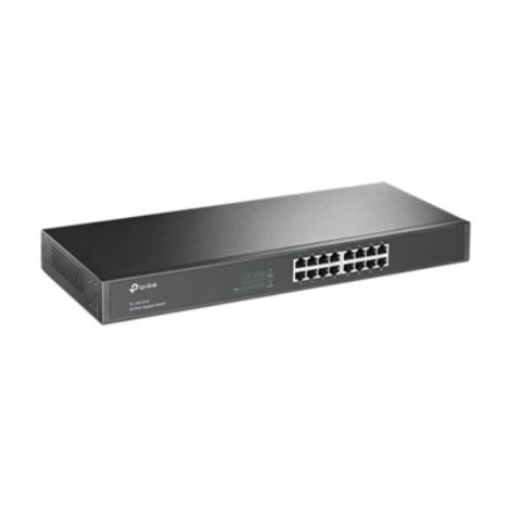TP-LINK , Switch , TL-SG1016 , Unmanaged , Rackmountable , Gigabit Ethernet (copper) ports quantity 16 , 60 month(s)