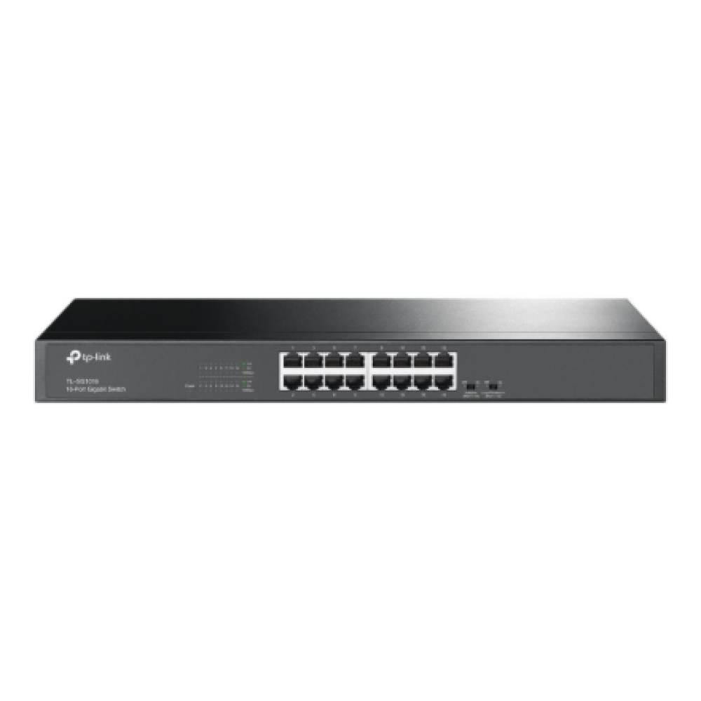 TP-LINK , Switch , TL-SG1016 , Unmanaged , Rackmountable , Gigabit Ethernet (copper) ports quantity 16 , 60 month(s)
