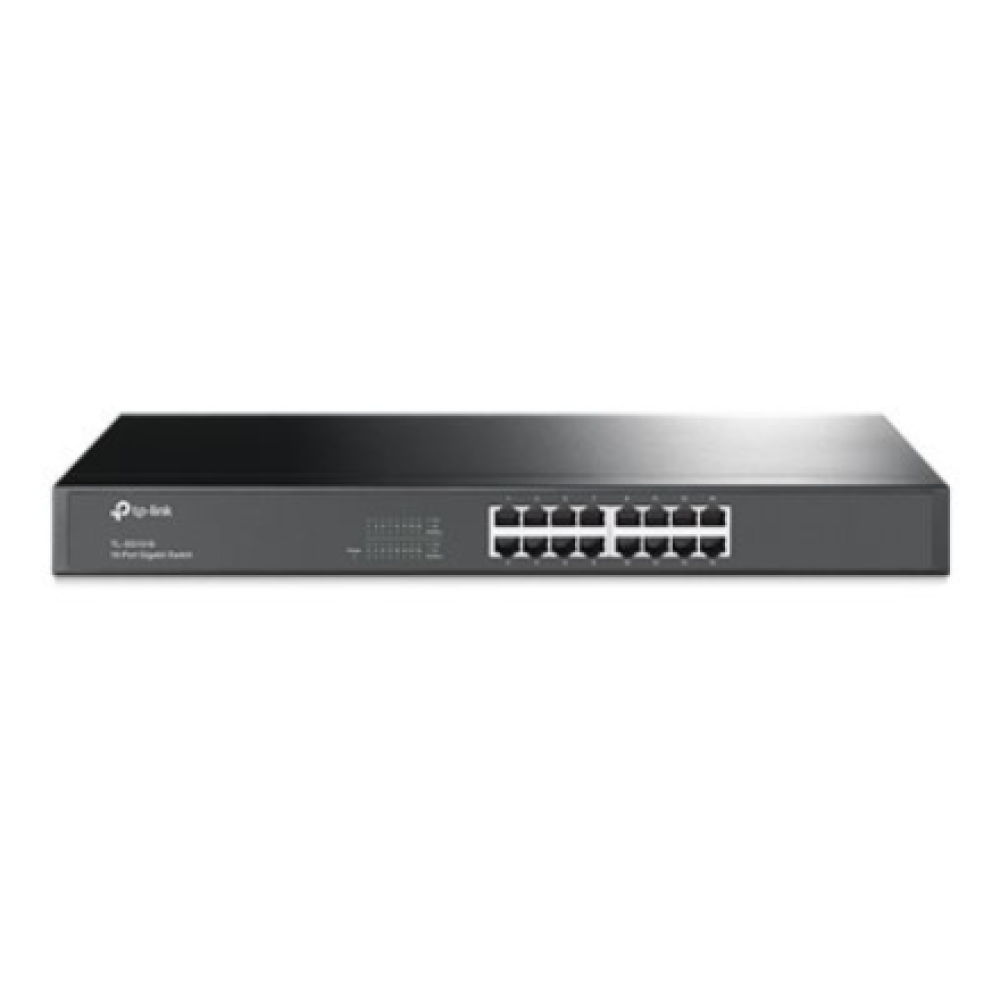 TP-LINK , Switch , TL-SG1016 , Unmanaged , Rackmountable , Gigabit Ethernet (copper) ports quantity 16 , 60 month(s)