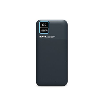 PORT CONNECT External USB-C battery , 20000 mAh , Blue