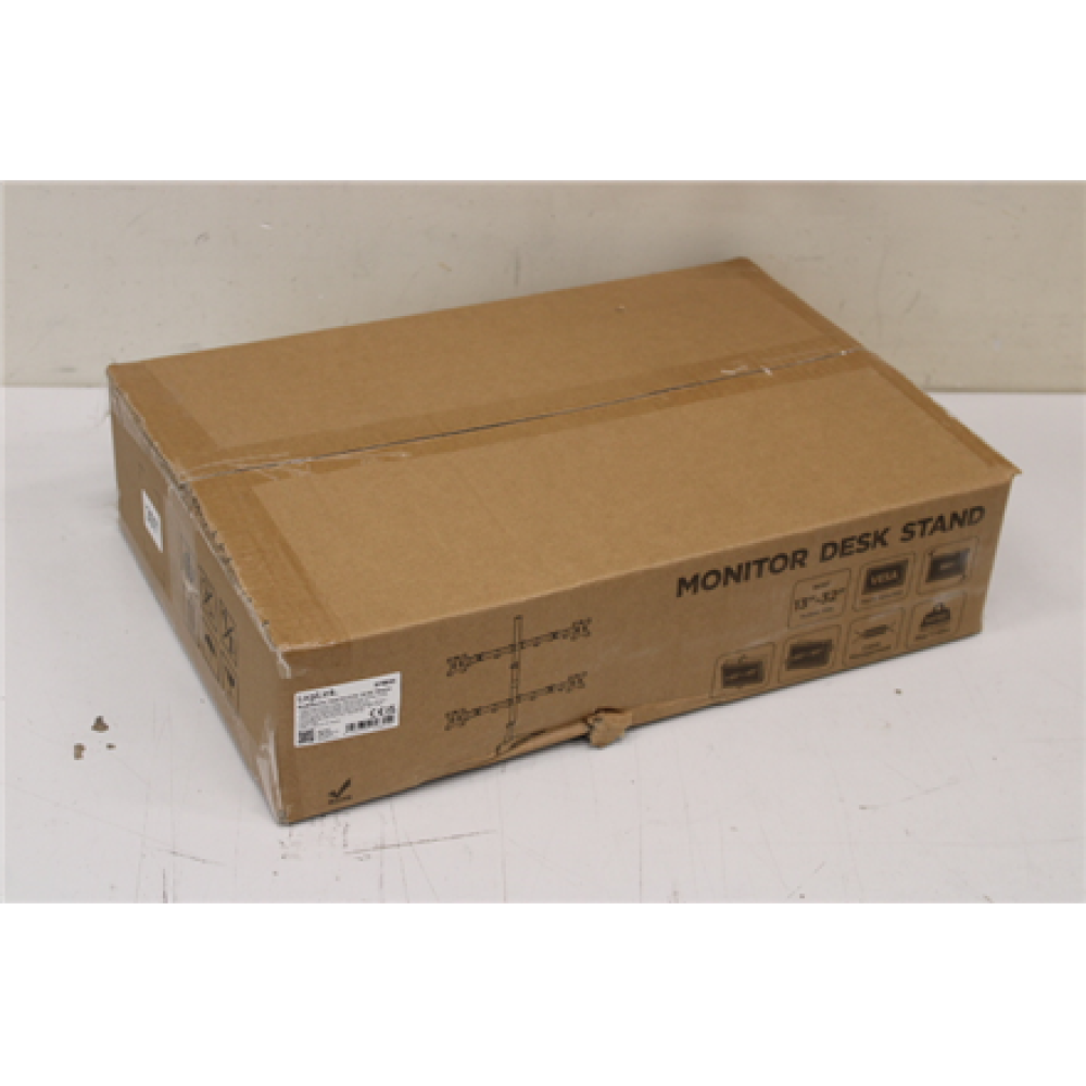 SALE OUT. Logilink BP0046 Quad Monitor Desk Stand 13-32 , Logilink , Desk Mount , BP0046 , 13-32 , Maximum weight (capacity) Carrying capacity of each arm: Max. 8 kg kg , DAMAGED PACKAGING , Black