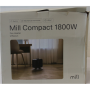 SALE OUT. Mill , Heater , CUS1800MECBA , PTC Fan , 1800 W , Suitable for rooms up to 30 m² , Black , DAMAGED PACKAGING