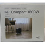 SALE OUT. Mill , Heater , CUS1800MECBA , PTC Fan , 1800 W , Suitable for rooms up to 30 m² , Black , DAMAGED PACKAGING