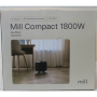 SALE OUT. Mill , Heater , CUS1800MECBA , PTC Fan , 1800 W , Suitable for rooms up to 30 m² , Black , DAMAGED PACKAGING