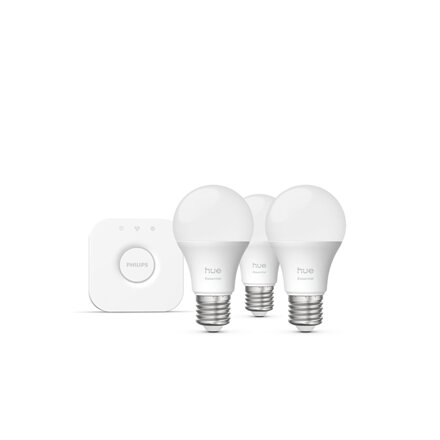 Philips Hue E WCA 806 A60 E27 3kit EU , E27 , 8 W , 16 million colours, White and colour light