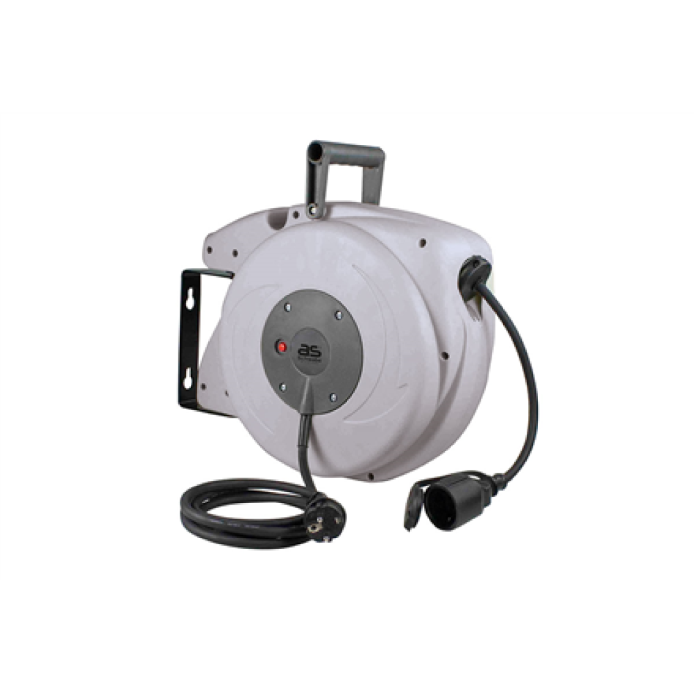 AS-Schwabe , Extension Cord Reel EasyToGo, IP44, 18 m