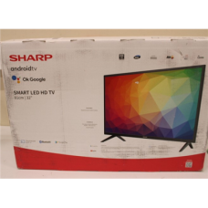 Sharp , 32FG2EA , 32 (81 cm) , Smart TV , Android TV , HD , Black , DAMAGED PACKAGING, USED