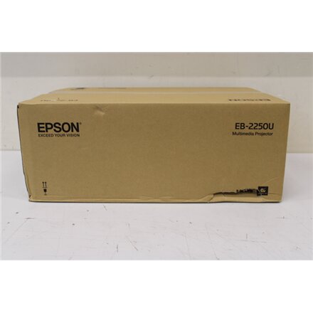SALE OUT. Epson , EB-2250U , WUXGA (1920x1200) , 5000 ANSI lumens , 15.000:1 , White , FHD , Lamp warranty 12 month(s) , 3LCD , Epson , EB-2250U , WUXGA (1920x1200) , 5000 ANSI lumens , 15.000:1 , White , DAMAGED PACKAGING , FHD , Lamp warranty 12 month(s