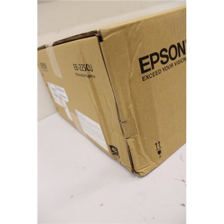 SALE OUT. Epson , EB-2250U , WUXGA (1920x1200) , 5000 ANSI lumens , 15.000:1 , White , FHD , Lamp warranty 12 month(s) , 3LCD , Epson , EB-2250U , WUXGA (1920x1200) , 5000 ANSI lumens , 15.000:1 , White , DAMAGED PACKAGING , FHD , Lamp warranty 12 month(s