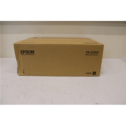 SALE OUT. Epson , EB-2250U , WUXGA (1920x1200) , 5000 ANSI lumens , 15.000:1 , White , FHD , Lamp warranty 12 month(s) , 3LCD , Epson , EB-2250U , WUXGA (1920x1200) , 5000 ANSI lumens , 15.000:1 , White , DAMAGED PACKAGING , FHD , Lamp warranty 12 month(s