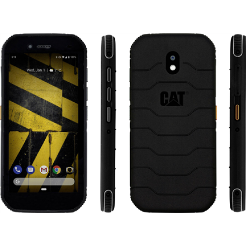 CAT , S42 H+ , Black , 5.5 , IPS LCD , 720 x 1440 pixels , Mediatek Helio A20 , Internal RAM 3 GB , 32 GB , MicroSDXC , Dual SIM , Nano-SIM , 4G , Main camera 13 MP , Secondary camera 5 MP , Android , 10.0 , 4200 mAh