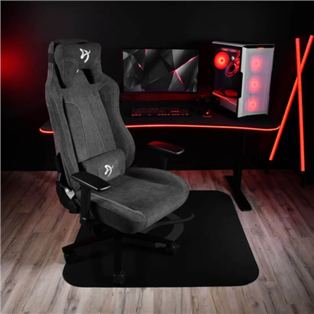 Arozzi Zona Square Floor Pad , Black/Grey