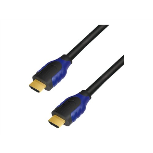 Logilink CH0061 HDMI Cable 2.0 bulk M/M 1.0m black , Logilink , HDMI (type A) male , HDMI (type A) male , HDMI to HDMI , 1 m